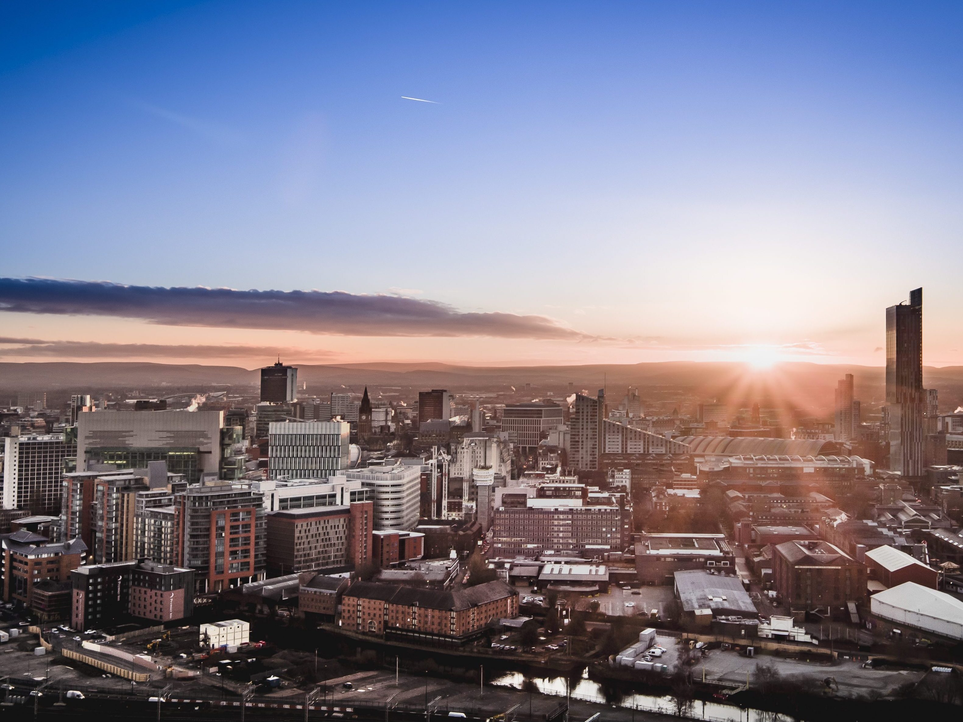 Manchester skyline